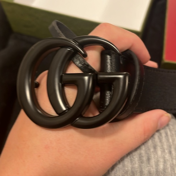 Gucci Belt All black like new - Picture 3 of 8